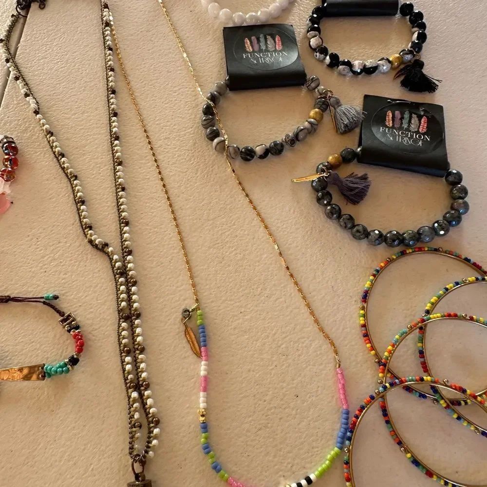 Colorful Beaded Jewelry Set - Picture 4 of 6